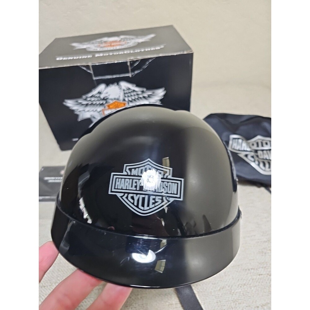 Harley-Davidson Midnight Half Helmet Size XS 2011 - 98214-12VM/002S NEW - Picture 2 of 16